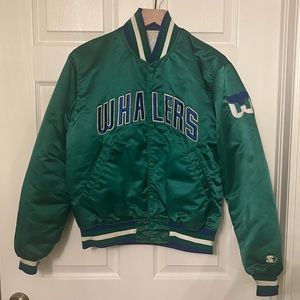 Hartford Whalers Starter Jacket - Medium